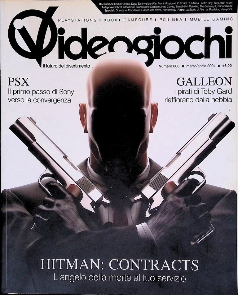 Videogame Marzo/Aprile 2004 Silent Hill Contra Hitman Sonic Mafia Baldur's …
