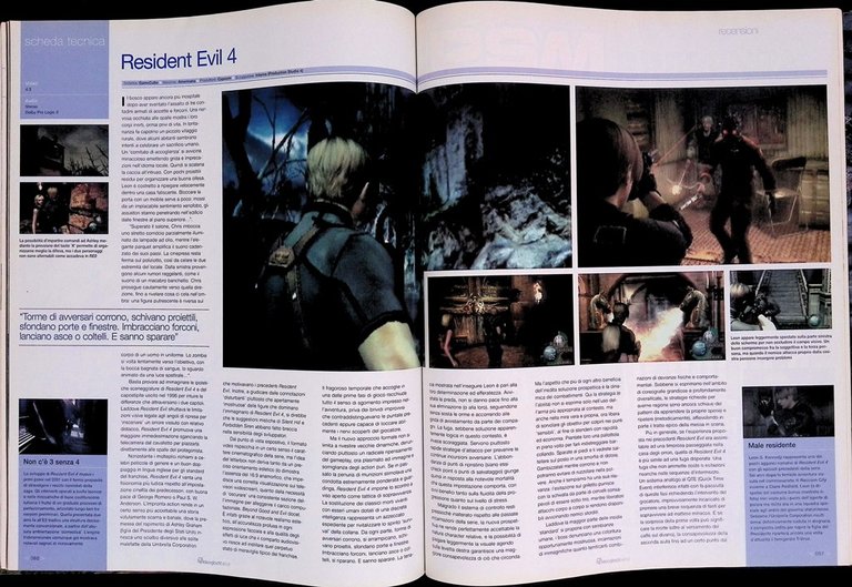 Videogame Marzo/Aprile 2005 Resident Evil Oblivion God of War DK …