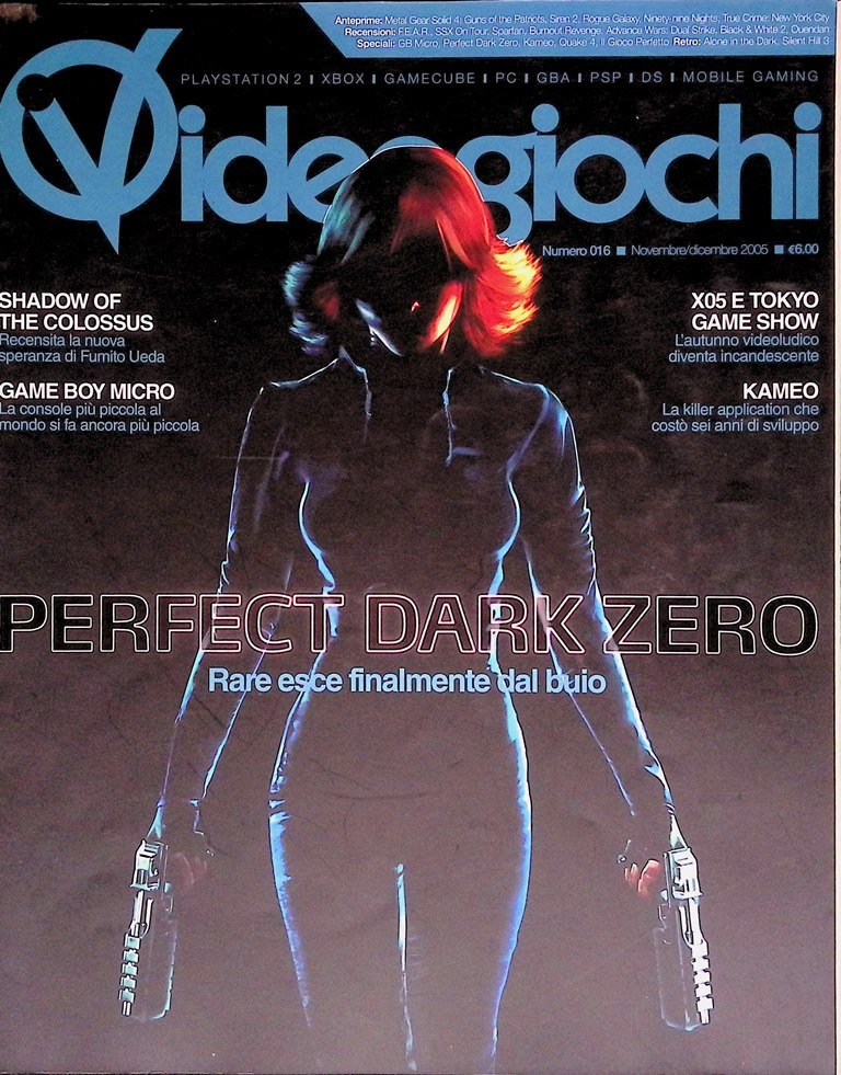 Videogame Novembre/Dicembre 2005 Halo Castlevania Hitman Metal Gear Solid FarCry