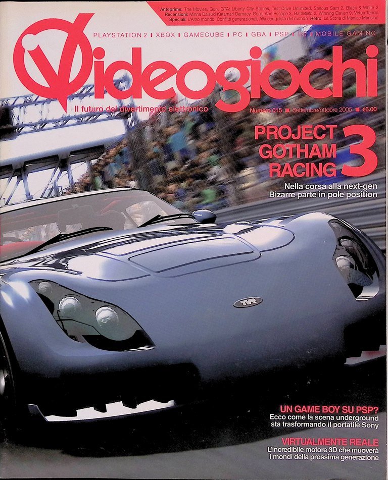 Videogame Settembre/Ottobre 2005 Xbox 360 Rayman Black & White GTA …