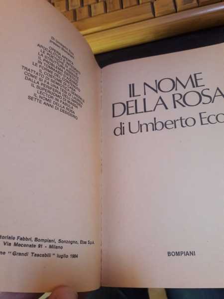 NOME DELLA ROSA (IL) - POSTILLE | Immagine Gallery 3