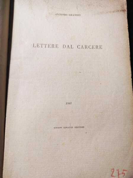 LETTERE DAL CARCERE