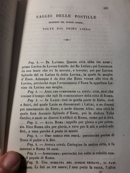 L'ENEIDE DI VIRGILIO VOLGARIZZATA NEL BUON SECOLO DELLA LINGUA DA …