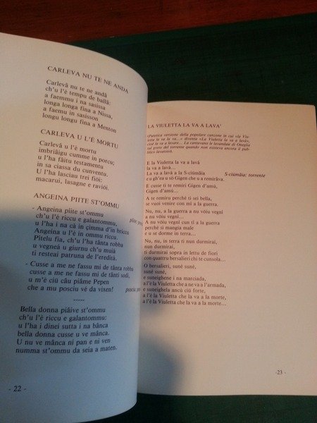 ONEGLIA ONEGLIA BELLA - NINNE NANNE VERSI FIABE E GIOCHI …