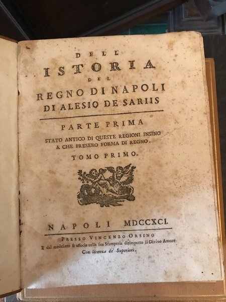 Dell'Istoria del Regno di Napoli. Parte prima: Stato antico di …