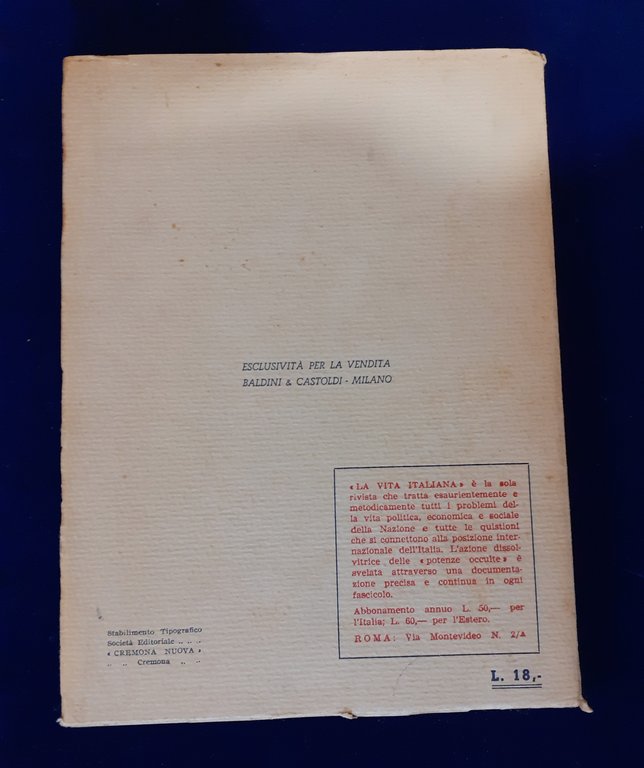 I "PROTOCOLLI" dei "SAVI ANZIANI" di Sion. Quinta edizione. | Immagine Gallery 2