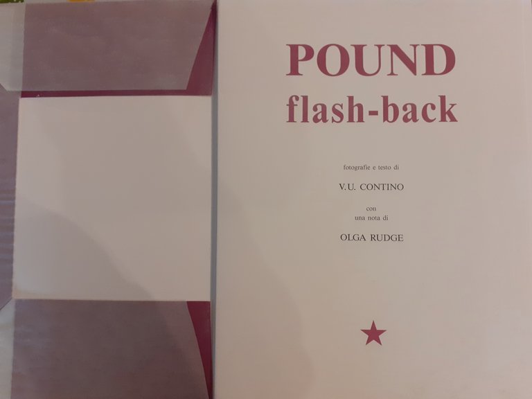 POUND flash-back. Fotografie e testo di V. Contino. Con una …