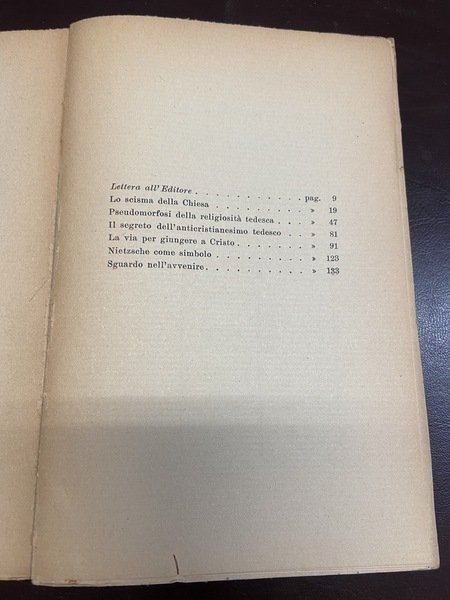 La Germania sulla via di Damasco.