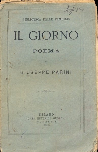Il giorno. Poema.