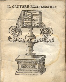 Il Cantore Ecclesiastico per istruzione de' Religiosi Minori Conventuali, e …