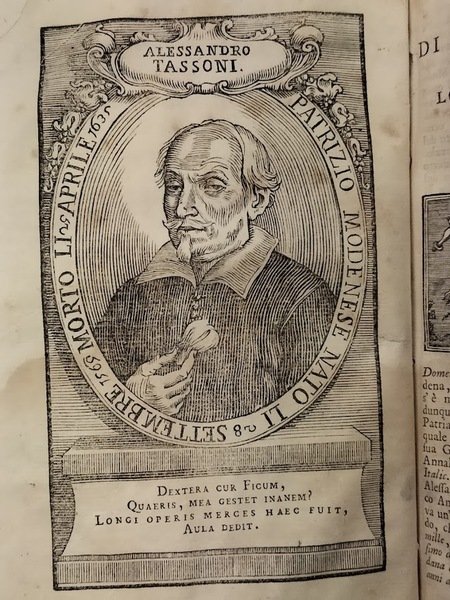La Secchia Rapita. Poema eroicomico. Colle dichiarazioni di Gaspare Salvini. …