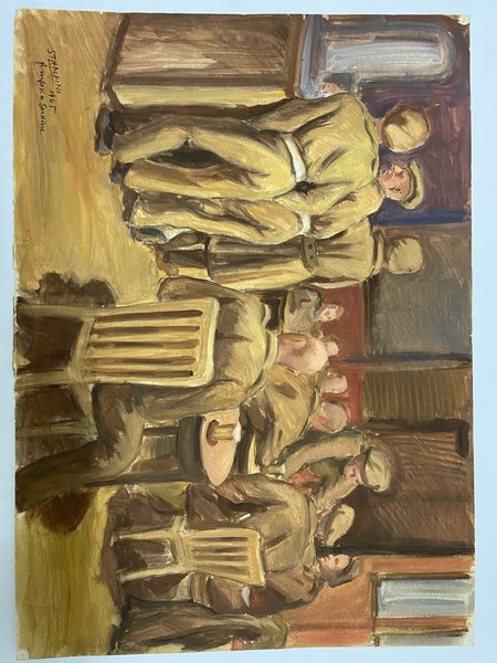 Gli inglesi alla birreria Wiirer di Gardone.