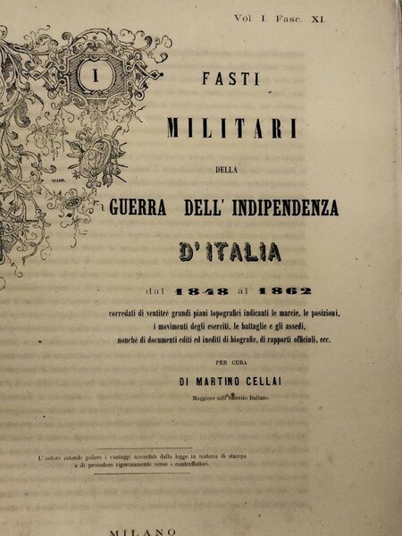 I Fasti Militari della Guerra dell'Indipendenza d'Italia dal 1848 al …