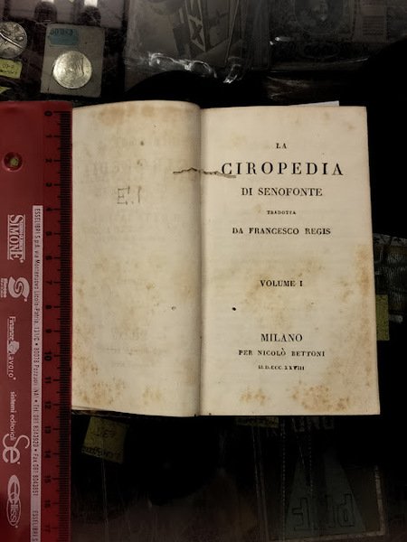 La Ciropedia. Con note italiane di Francesco Regis.