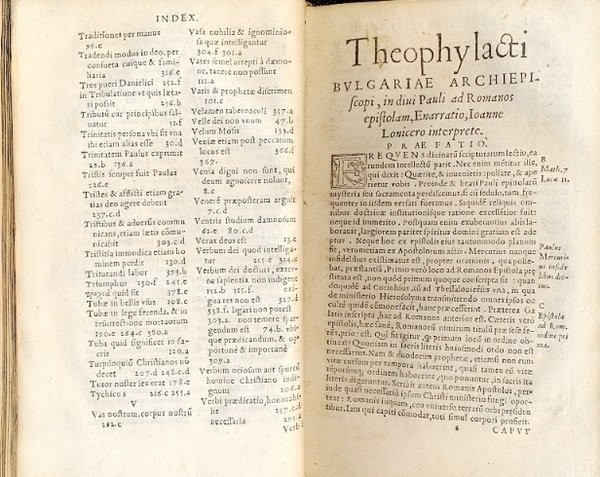 Theopylacti Bulgariae Archiepiscopi in omnes D. Pauli Apostoli Epistolas Enarratione, …
