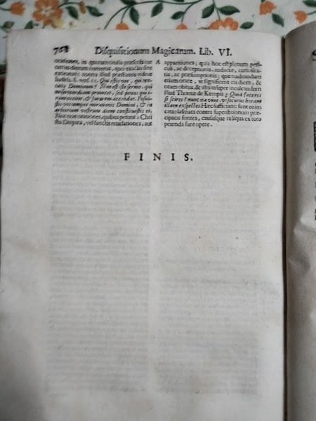 Disquisitionum Magicarum. Libri sex, quibus continetur accurata curiosarum, & vanarum …
