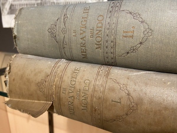 Le meraviglie del mondo. Illustrazione popolare delle più portentose opere …