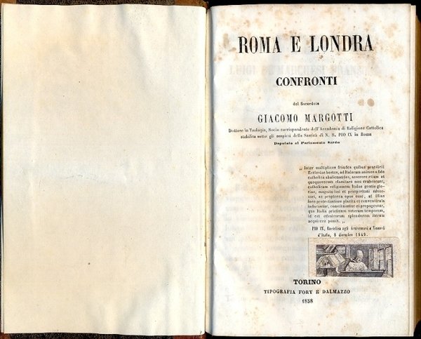 Roma e Londra Confronti.