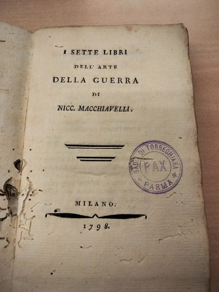 I sette libri dell'arte della guerra.