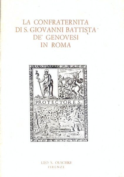 La confraternita di S.Giovanni Battista De Genovesi in Roma (Inventario …