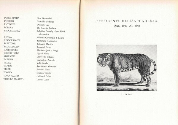 Accademia vivente dello Zoo nel III lustro di vita 1947 … | Immagine Gallery 2