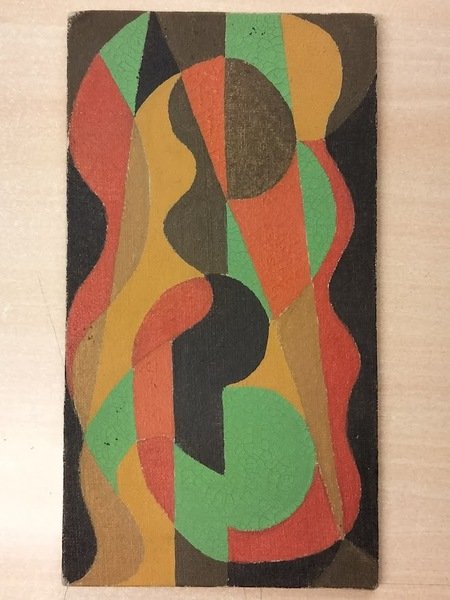 Pittura stile futurista.