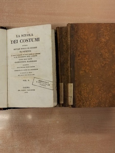 La scuola dei costumi ovvero dettami morali ed istorici di …