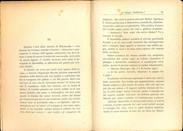 L'allegra Andalusia. Romanzo. Traduzione di Gilberto Beccari.