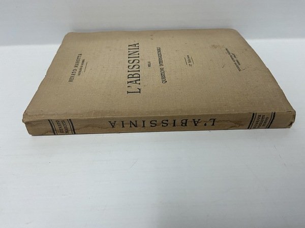 L'Abissinia nelle questioni internazionali