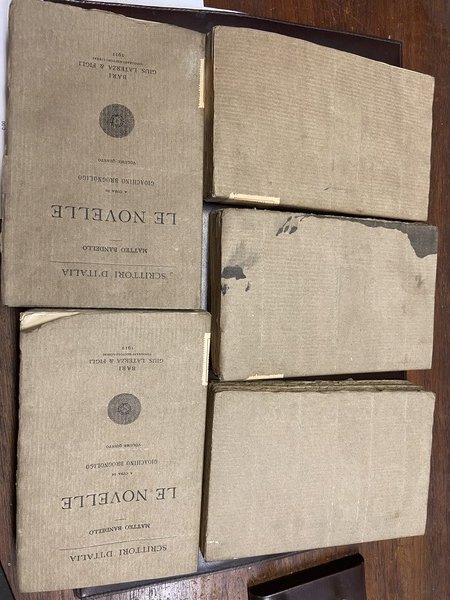 Le novelle (Scrittori d'Italia). A cura di Gioachino Brognoligo.