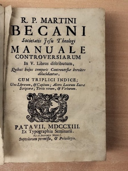 Manuale controversiarum. In V libros distributum, quibus bujus tempors controversiae …