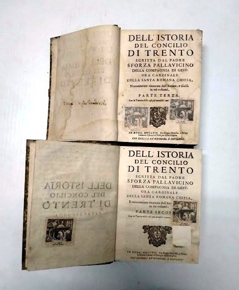 Dell'istoria del Concilio di Trento. Parte seconda e terza.