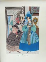 La toilette feminine et les bibelots de l'Epoque Romantique.