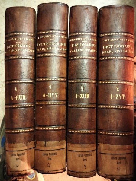 Grand Dictionnaire francais - italien e italiano - francese. Redigé …