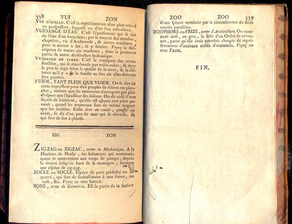 Dictionnaire portatif de l'ingenieur, où l'on explique les principaux termes …