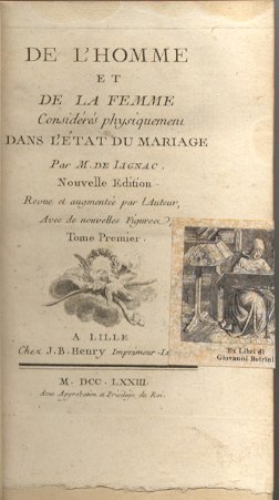 De l'homme et de la femme consideres physiquemenu dans l'etat …