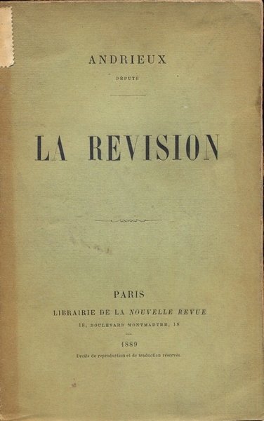 La revision.