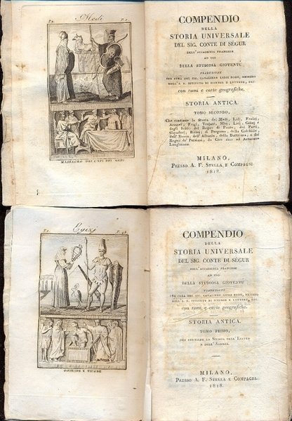 Compendio della storia universale . Ad uso della studiosa gioventù. …