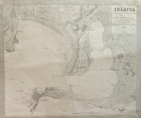 Theatre d'une partie des dernieres victoires, remportees en 1823 par …