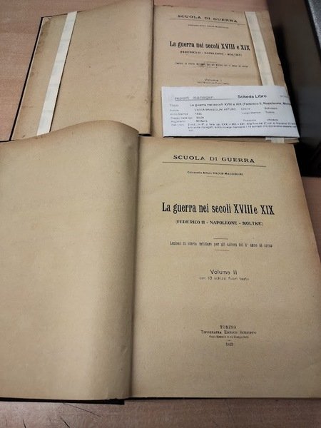 La guerra nei secoli XVIII e XIX (Federico II, Napoleone, …