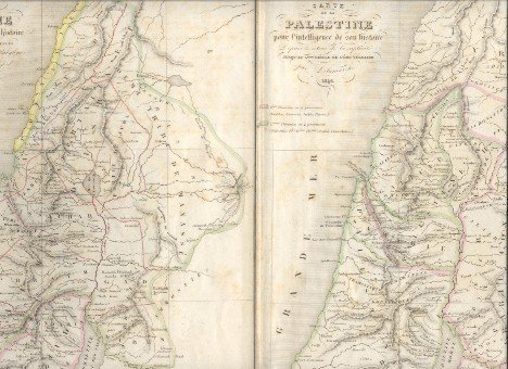 Carte de la Palestina pour l'intelligence de son histoire depuis …