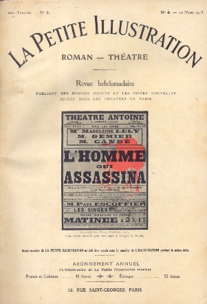 La Petite Illustration Roman - Theatre. Revue hebdomadaire publiant des …