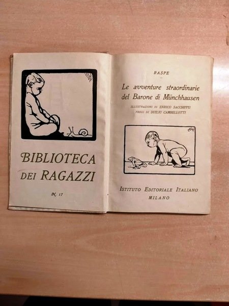 Le avventure straordinarie del Barone di Munchhausen. Illustrazioni di Enrico …