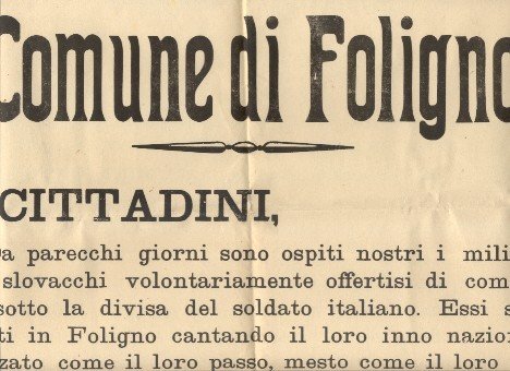 Comune di Foglino. Cittadini, da parecchi giorni sono ospiti nostri …