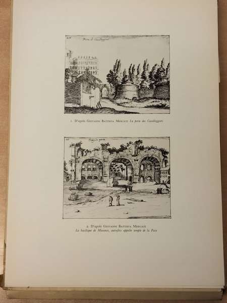 Dessins de la collection Thomas Ashby a la Bibliotheque Vaticane. …