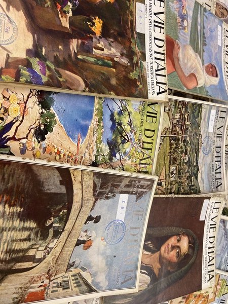Le vie d'Italia. Rivista mensile del Touring Club Italiano.