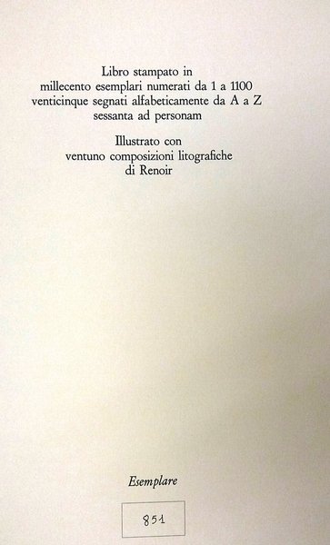 Renoir. Presentazione di Garibaldo Marussi. Note e commenti di Elda …