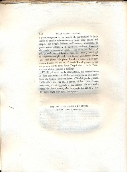 Storia della Guerra Giudaica. Tradotta dal greco e illustrata con …