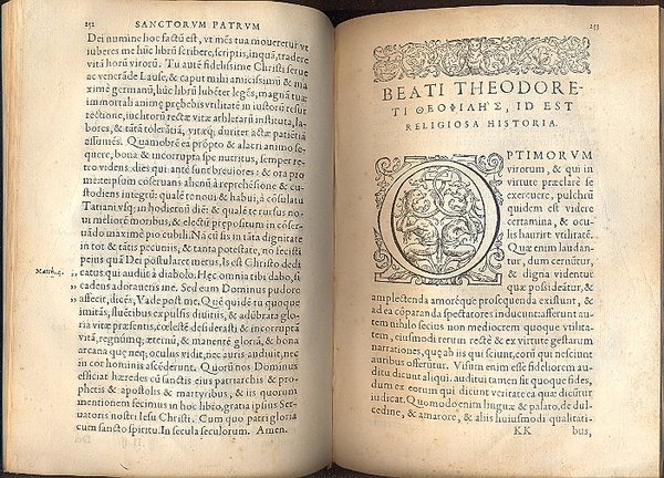 Palladii Divi Evagrii discipuli lausiaca quae dicitur historia, et Theodoreti …