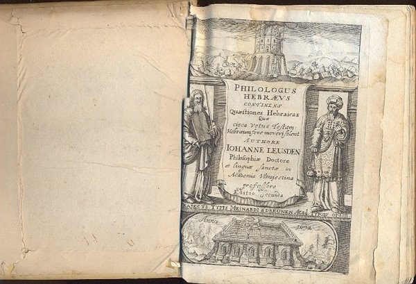 Philologus Hebraeus : Continens Quaestiones Hebraicas Quae Circa Vetus Testamentum …